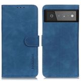 Чехол-книжка KHAZNEH Retro Wallet для Google Pixel 6 - Blue (280857L)
