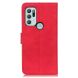 Чехол-книжка KHAZNEH Retro Wallet для Motorola Moto G60s - Red (291402R). Фото 3 из 8