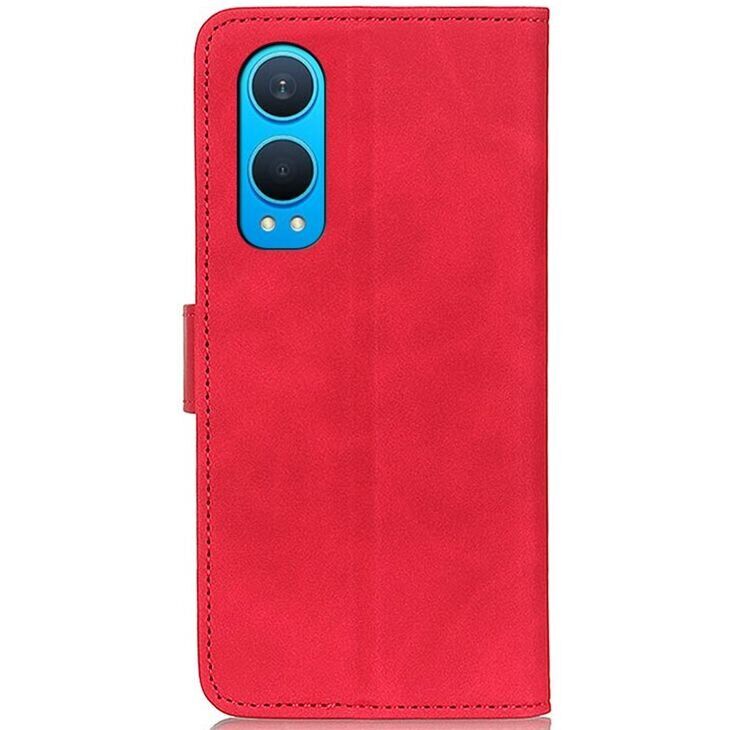 Чехол-книжка KHAZNEH Retro Wallet для OnePlus Nord CE 4 Lite - Red: фото 5 из 8