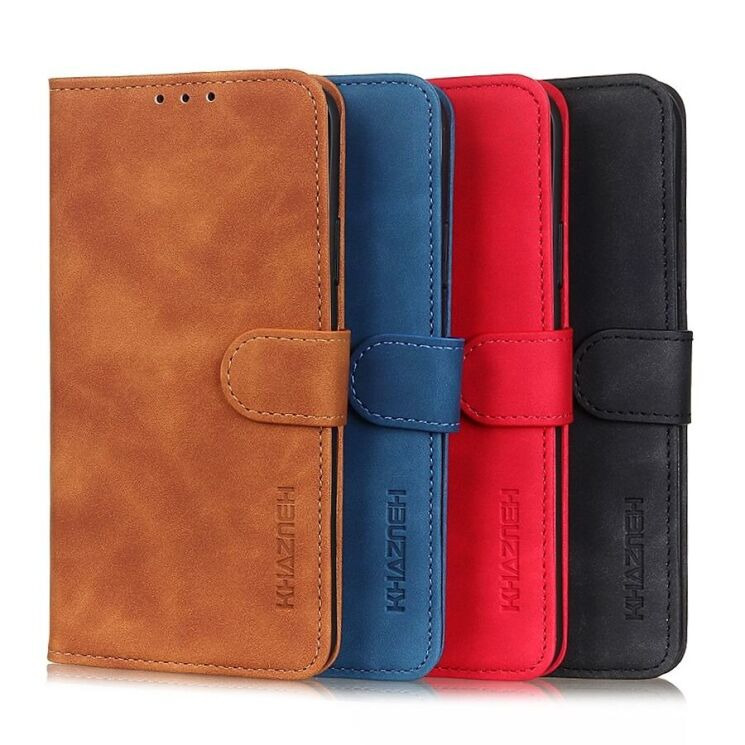 Чохол-книжка з застібкою KHAZNEH Retro Wallet для OPPO A73 (2020) - Black: фото 12 з 12