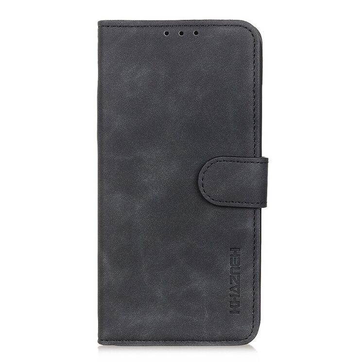 Чохол-книжка з застібкою KHAZNEH Retro Wallet для OPPO A73 (2020) - Black: фото 5 з 12