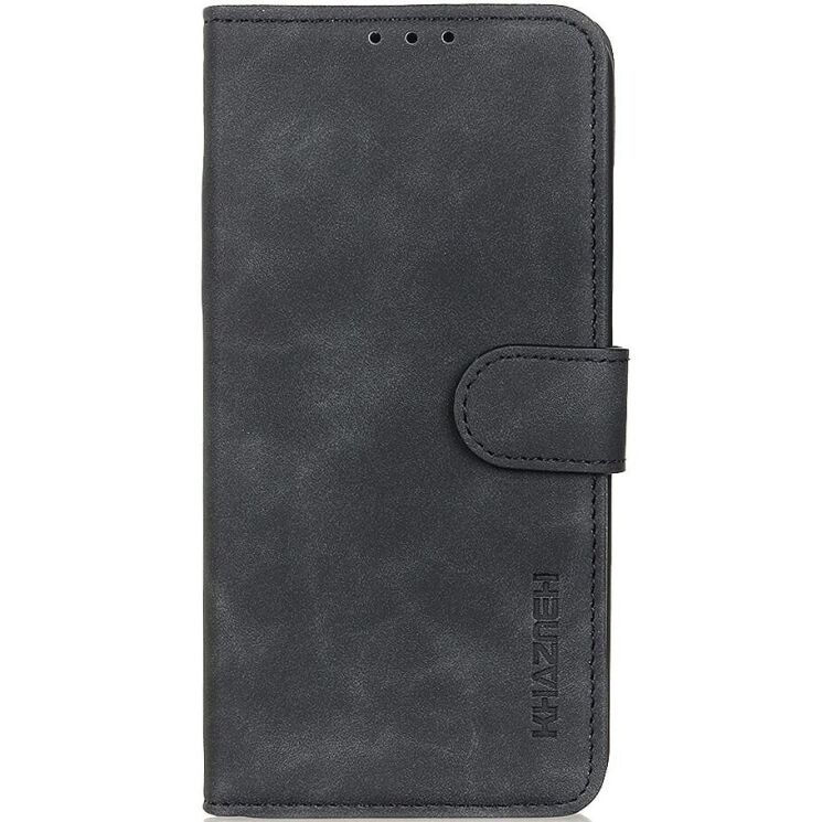 Чохол-книжка KHAZNEH Retro Wallet для Xiaomi Redmi 15C / Poco C85 - Black: фото 5 з 6
