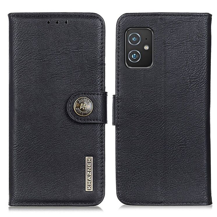 Чохол-книжка KHAZNEH Wallet Cover для ASUS Zenfone 8 (ZS590KS) - Black: фото 2 з 11