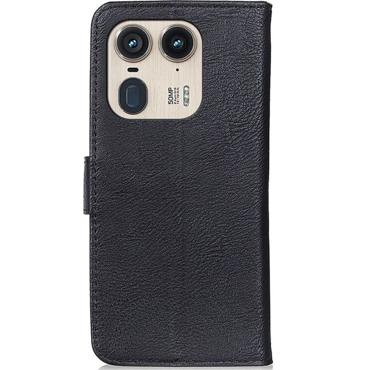 Чохол-книжка KHAZNEH Wallet Cover для Motorola Edge 50 Ultra - Black: фото 5 з 8