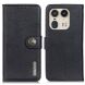 Чохол-книжка KHAZNEH Wallet Cover для Motorola Edge 50 Ultra - Black (354003B). Фото 1 з 8