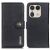 Чохол-книжка KHAZNEH Wallet Cover для Motorola Edge 50 Ultra - Black: фото 1 з 8