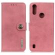 Чохол-книжка KHAZNEH Wallet Cover для Motorola Moto E7 Power / Moto E7i / Moto E7i Power - Pink (279411P)
