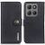 Чехол-книжка KHAZNEH Wallet Cover для Motorola Moto G15 / Moto G05 - Black: фото 1 из 7
