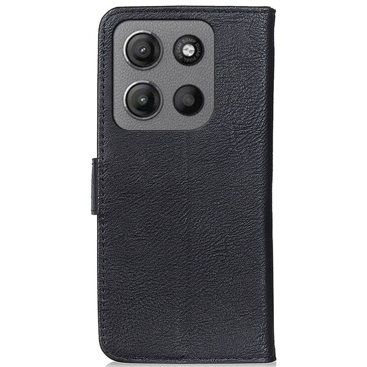 Чохол-книжка KHAZNEH Wallet Cover для Motorola Moto G15 / Moto G05 - Black: фото 5 з 7