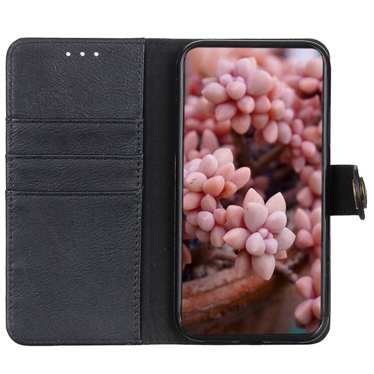 Чохол-книжка KHAZNEH Wallet Cover для Motorola Moto G15 / Moto G05 - Black: фото 2 з 7