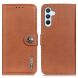 Чохол-книжка KHAZNEH Wallet Cover для Samsung Galaxy S24 Plus - Brown (343401Z). Фото 1 з 9
