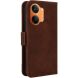 Чохол-книжка з кишеньками Deexe Wallet Stand для Xiaomi Poco X8 Pro Max - Brown (408903Z). Фото 7 з 17