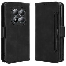 Чохол-книжка з кишеньками Deexe Wallet Stand для Xiaomi Redmi Note 15 Pro 5G - Black: фото 1 з 17