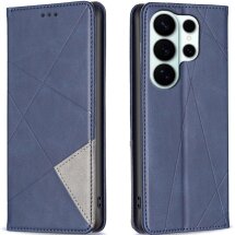 Чехол-книжка с карманами UniCase Geometric Pattern для Samsung Galaxy S26 Ultra - Blue: фото 1 из 10