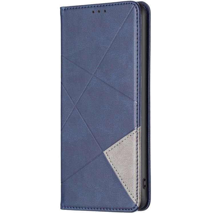 Чехол-книжка с карманами UniCase Geometric Pattern для Samsung Galaxy S26 Ultra - Blue: фото 2 из 10