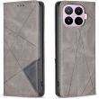 Чехол-книжка с карманами UniCase Geometric Pattern для Xiaomi 17T - Grey (408823H)