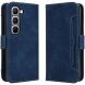 Чохол-книжка з кишеньками Deexe Wallet Stand для Infinix Hot 70 Pro - Blue (331102L). Фото 1 з 15