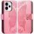 Чехол-книжка с рисунком UniCase Butterfly Pattern для OPPO Reno 15 F/FS - Pink: фото 1 из 8