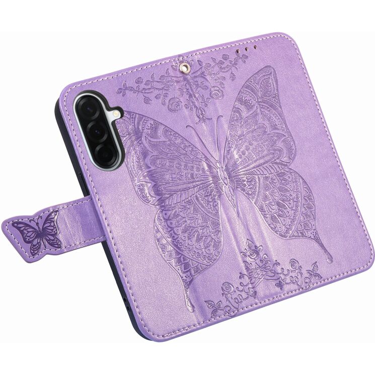 Чехол-книжка с рисунком UniCase Butterfly Pattern для Samsung Galaxy A27 (A276) - Light Purple (408671LV) Чехол-книжка с рисунком UniCase Butterfly Pattern для Samsung Galaxy A27 (A276) - Light Purple: фото 3 из 8