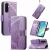 Чехол-книжка с рисунком UniCase Butterfly Pattern для Samsung Galaxy A27 (A276) - Light Purple: фото 1 из 8