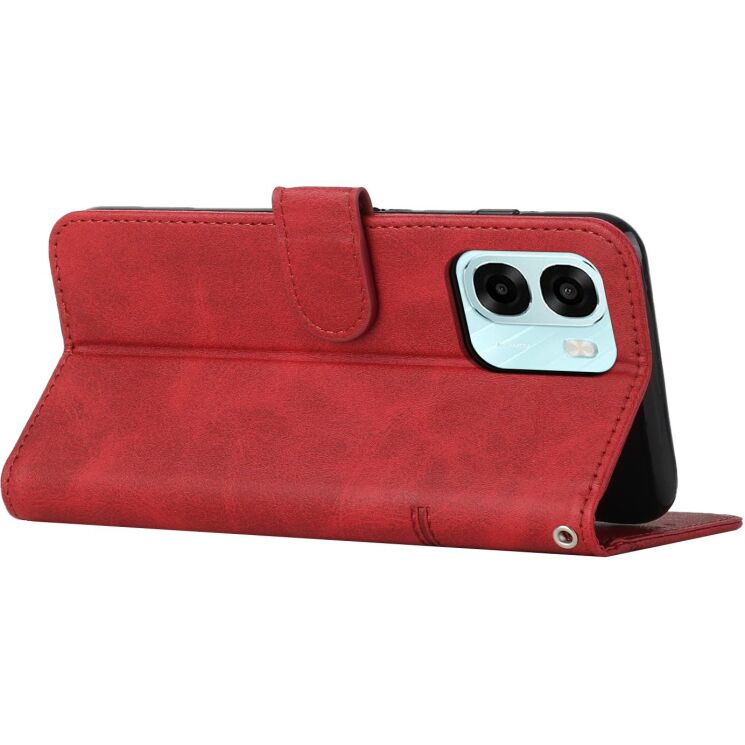 Чехол-книжка с застежкой UniCase Jet Cover для OPPO A6x / A6s / A6 - Red: фото 2 из 10