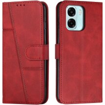 Чохол-книжка з застібкою UniCase Jet Cover для OPPO A6x / A6s / A6 - Red: фото 1 з 10