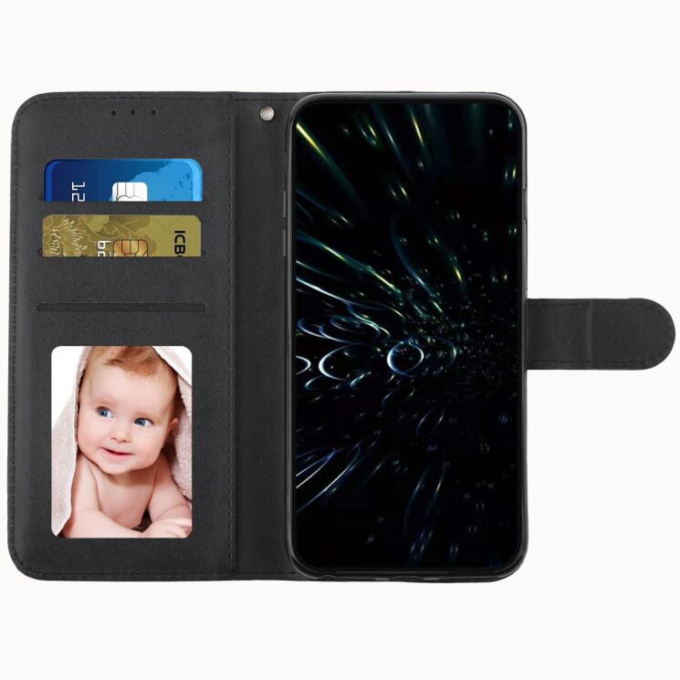 Чехол-книжка с застежкой UniCase Jet Cover для Xiaomi Poco F8 Ultra - Black: фото 2 из 10