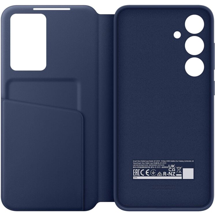 Чехол-книжка Smart View Wallet Case для Samsung Galaxy S24 FE (S721) EF-ZS721CLEGWW - Blue: фото 5 из 5