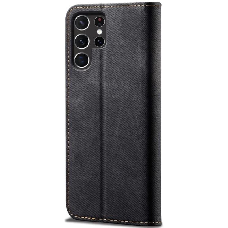Чехол-книжка UniCase Jeans Wallet для Samsung Galaxy S25 Ultra (S938) - Black: фото 6 из 6