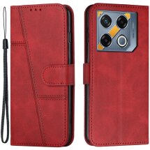 Чехол-книжка UniCase Jet Cover для Infinix GT 20 Pro - Red: фото 1 из 10