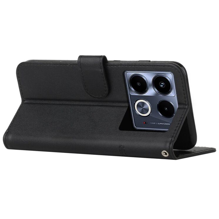Чехол-книжка UniCase Jet Cover для Infinix Note 40 - Black: фото 3 из 11