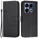 Чехол-книжка UniCase Jet Cover для Infinix Note 40 - Black (351416B). Фото 1 из 11