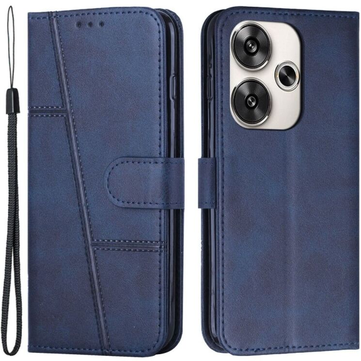Чохол-книжка UniCase Jet Cover для Xiaomi Poco F6 - Sapphire: фото 1 з 10