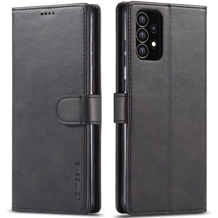 Чехол LC.IMEEKE Wallet Case для Samsung Galaxy A53 - Black: фото 1 из 12