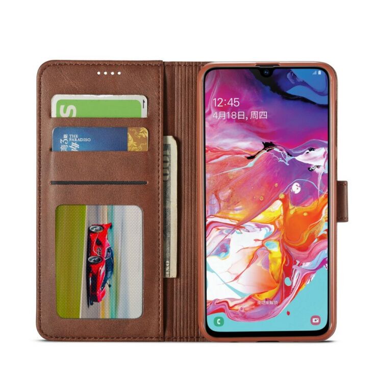 Чехол LC.IMEEKE Wallet Case для Samsung Galaxy M10 (M105) - Coffee: фото 4 из 12