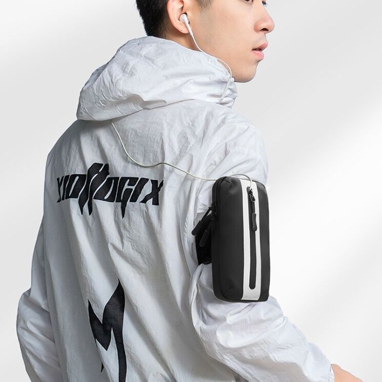 Чехол на руку Reframe NightRun Arm - Grey: фото 2 из 11