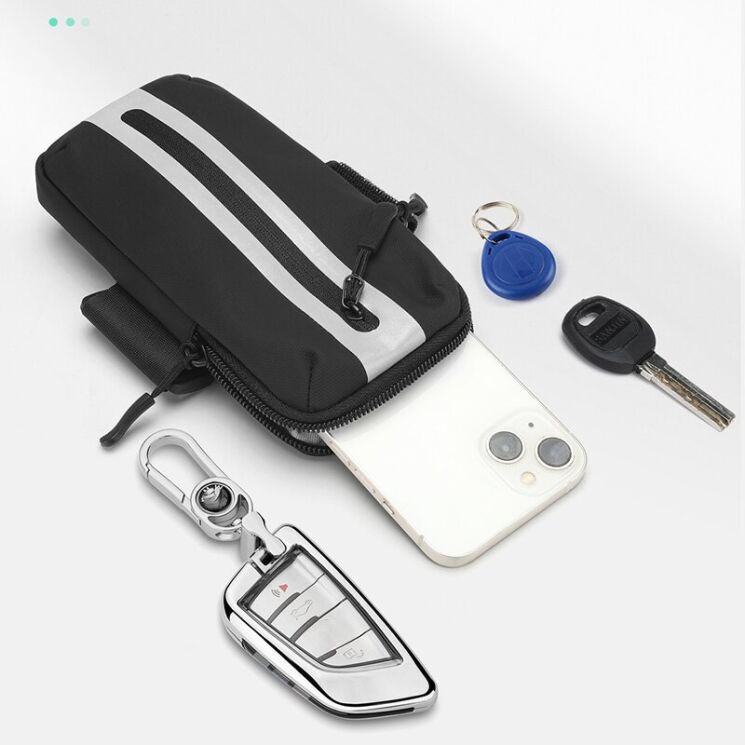 Чехол на руку Reframe NightRun Arm - Grey: фото 7 из 11