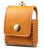 Чехол PEELCAS Leather Protective Case для Apple AirPods 1 / 2 / AirPods - Yellow: фото 1 из 8