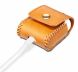 Чехол PEELCAS Leather Protective Case для Apple AirPods 1 / 2 / AirPods - Yellow (247311Y). Фото 4 из 8
