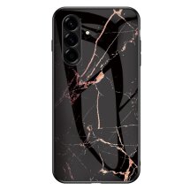 Чехол с рисунком Deexe Gradient Pattern для Samsung Galaxy A27 (A276) - Gold / Black: фото 1 из 7