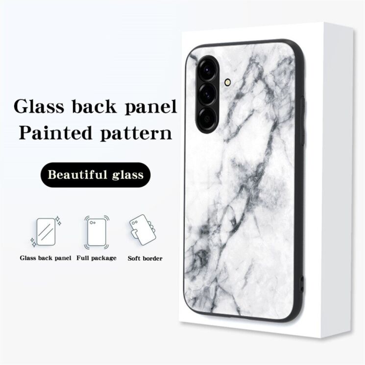 Чохол з малюнком Deexe Gradient Pattern для Samsung Galaxy A27 (A276) - Black: фото 7 з 7