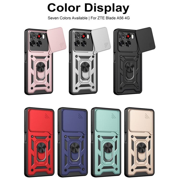 Чохол із захистом камери Deexe Armor Shield для ZTE Blade A56 - Silver (391119S) Чохол із захистом камери Deexe Armor Shield для ZTE Blade A56 - Silver: фото 10 з 10
