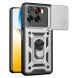 Чохол із захистом камери Deexe Armor Shield для ZTE Blade A56 - Silver (391119S). Фото 1 з 10