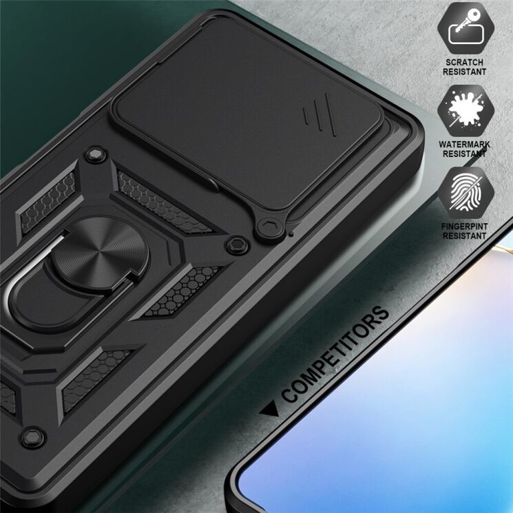 Чохол із захистом камери Deexe Armor Shield для ZTE Blade A56 - Silver (391119S) Чохол із захистом камери Deexe Armor Shield для ZTE Blade A56 - Silver: фото 4 з 10