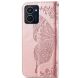 Чехол UniCase Butterfly Pattern для HMD Pulse Pro - Rose Gold (354517RG). Фото 4 из 5