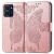 Чехол UniCase Butterfly Pattern для HMD Pulse Pro - Rose Gold: фото 1 из 5