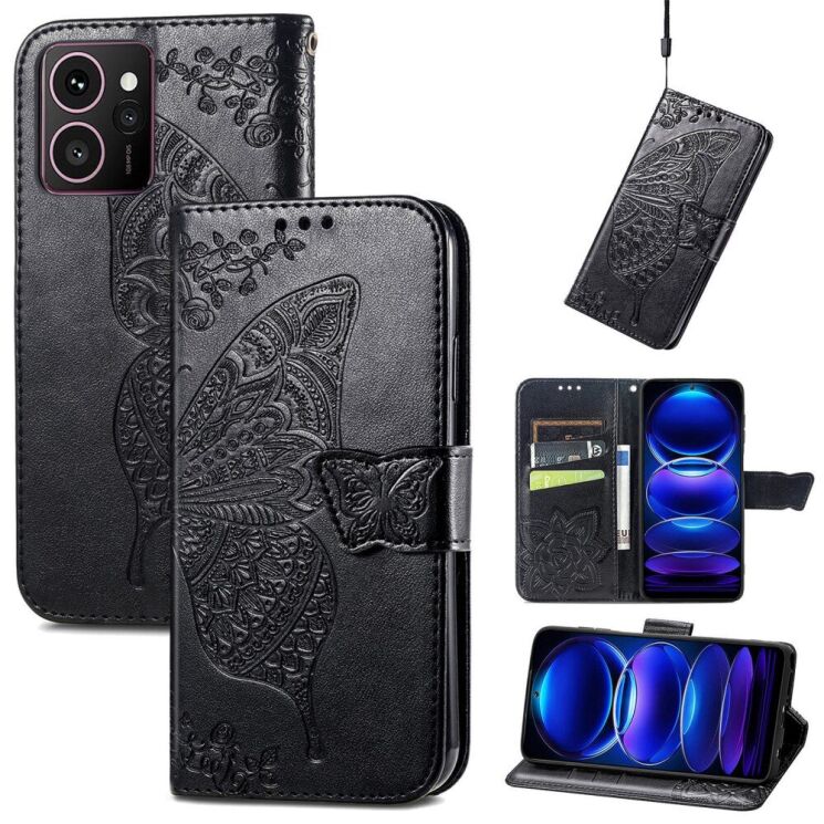 Чехол UniCase Butterfly Pattern для HMD Skyline - Black: фото 4 из 10