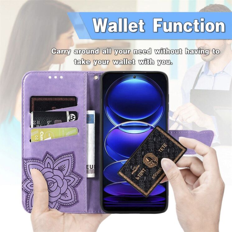Чехол UniCase Butterfly Pattern для HMD Skyline - Black: фото 7 из 10
