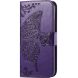 Чохол UniCase Butterfly Pattern для Realme C65 - Dark Purple (353931DV). Фото 4 з 8