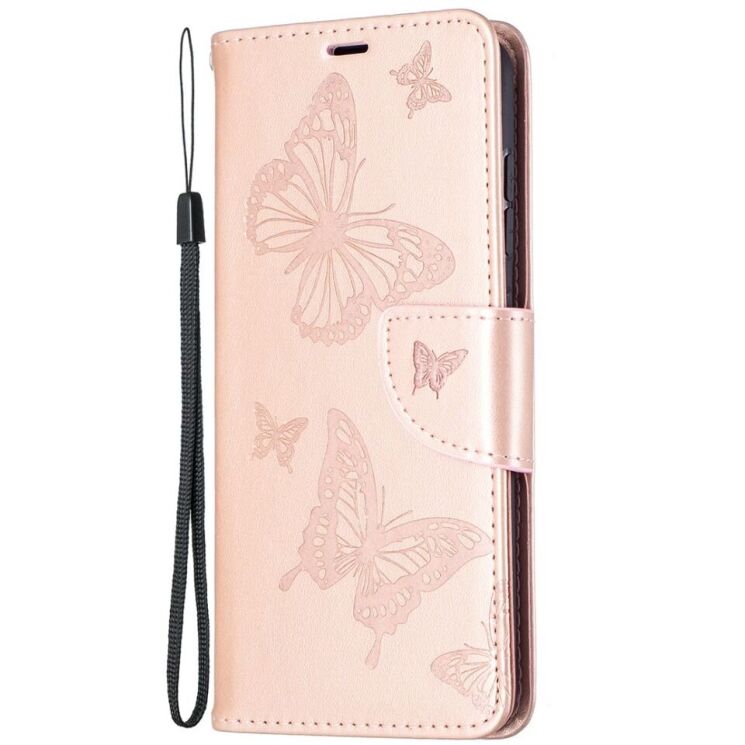 Чехол UniCase Butterfly Pattern для Samsung Galaxy S21 FE (G990) - Rose Gold: фото 3 из 10